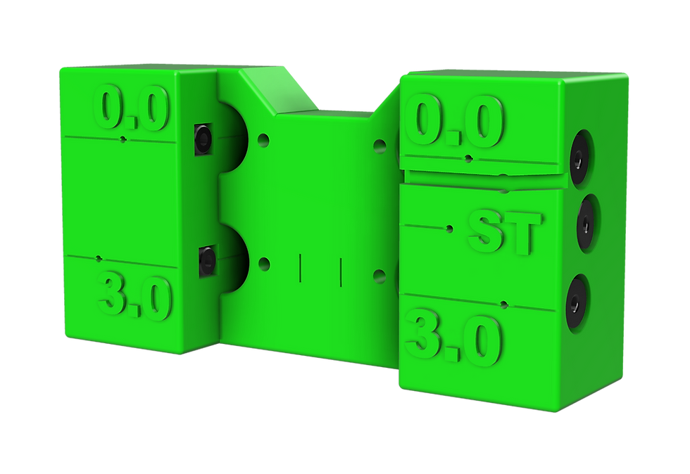 Turbo Derby Turbo Jig for drilling Pinewood Derby car axle holes