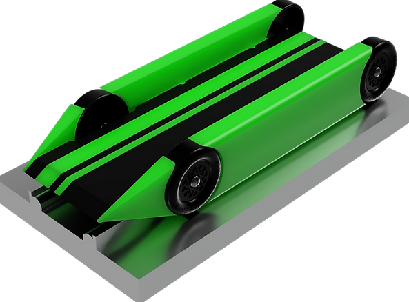Fast Pinewood Derby Car