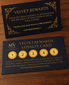 Forbidden Fantasies Loyalty Card