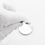 Thumbnail: ABBECIAO 32mm Stainless Steel Blank Tags 3mm Thick for Metal Stamping Engraving