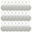 Thumbnail: ABBECIAO Stainless Steel Stamping Blank Round Tags with Hole Charm Pendants