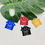 Thumbnail: 24 Pack Aluminum Blank House Shape Tags Metal ID for Stamping Engraving