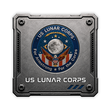 Lunar Wars US Lunar Corps facton logo