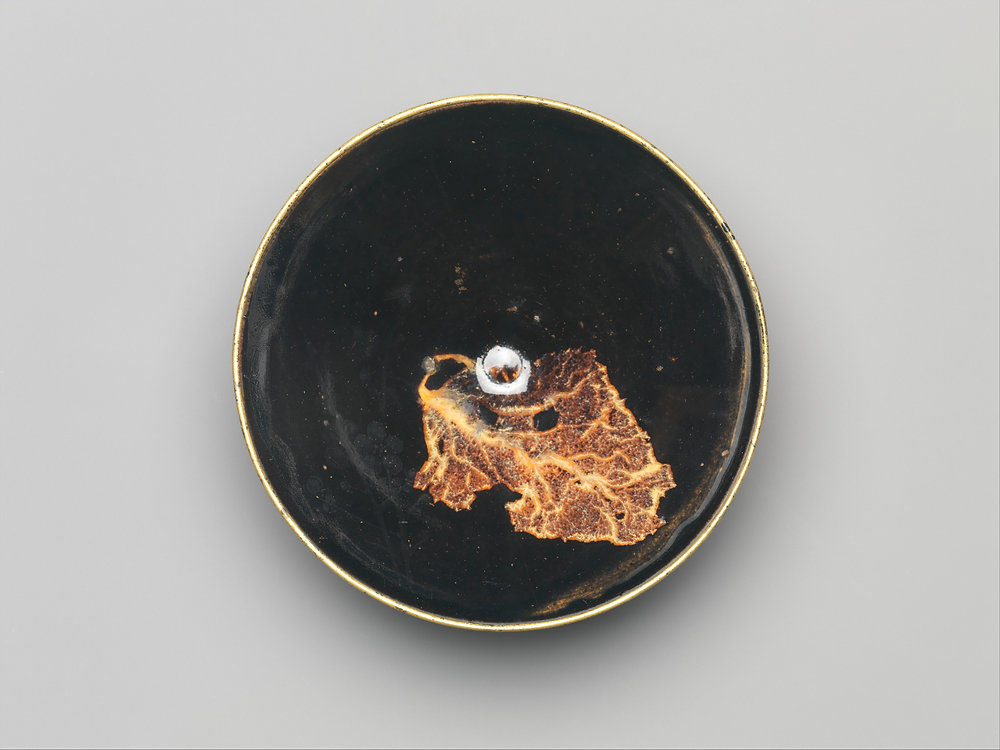 茶碗筆記vol.06 大都會博物館：南宋吉州窯木葉天目茶碗- Met Museum