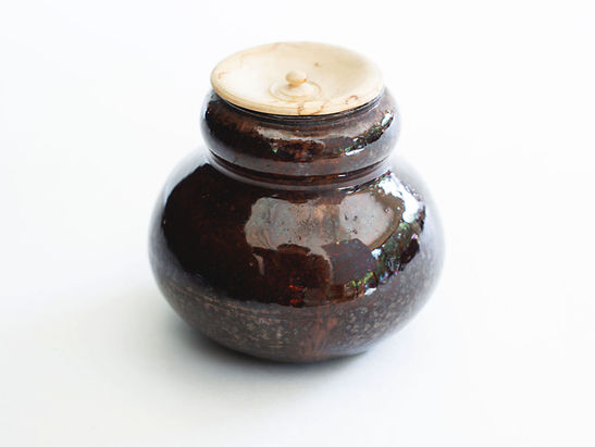 茶入筆記 vol.45 本間美術館：唐物瓢箪茶入 銘「瓢」 - Honma Museum, Karamono Hvodan Chaire, Gourd-Shaped Tea Caddy