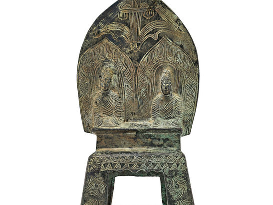 拍賣筆記 vol.363 蘇富比倫敦2020:91萬港元售出,北魏太和八年(484年) 銅釋迦多寶二佛並坐像 - Sotheby’s London, A Bronze Votive Figure Of Shakyamuni Buddha And Prabhutaratna Buddha, Northern Wei Dynasty, Sold for 85,680 GBP