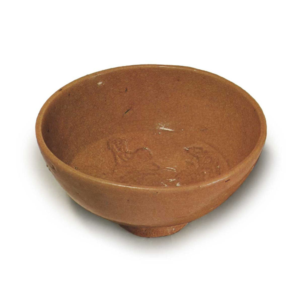 茶碗筆記 vol.16 名古屋豪商十一屋、小出家:唐物青磁人形手茶碗 - Karamono Seiji Chawan, Chinese Celadon Tea Bowl with Human-Figure Decoration (Ningyōde)