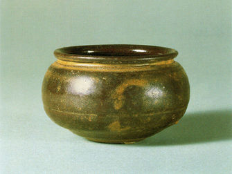 茶入筆記 vol.58 高山寺傳來:漢作柿蒂茶入,榮西禪師、明惠上人 - Kosanji Temple, Karamono, Ayanokakibeta (Kakinoheta) Chaire, Heirloom by Myoe Shonin