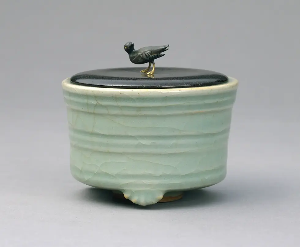 宋代筆記 vol.163 德川美術館:傳世宋代千鳥香爐,豐臣秀吉、德川家康所持 - Tokugawa Museum, Longquan Kinuta Celadon ‘Chidori’ Censer (Koro), Heirloom by Hideyoshi, Ieyasu