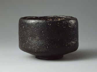 茶碗筆記 vol.15 五島美術館:長次郎黑楽茶碗 銘「千声」 - Gotoh Museum, Chojiro Kuro Raku Chwan ‘Sensei’