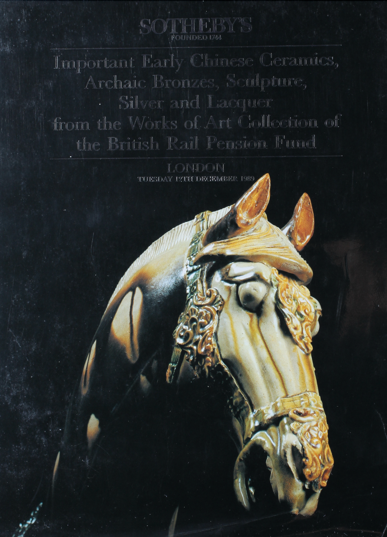 英國鐵路基金會專場,蘇富比1989年12月12日 - British Railway Pension Fund Sotheby's 1989 Dec 12th