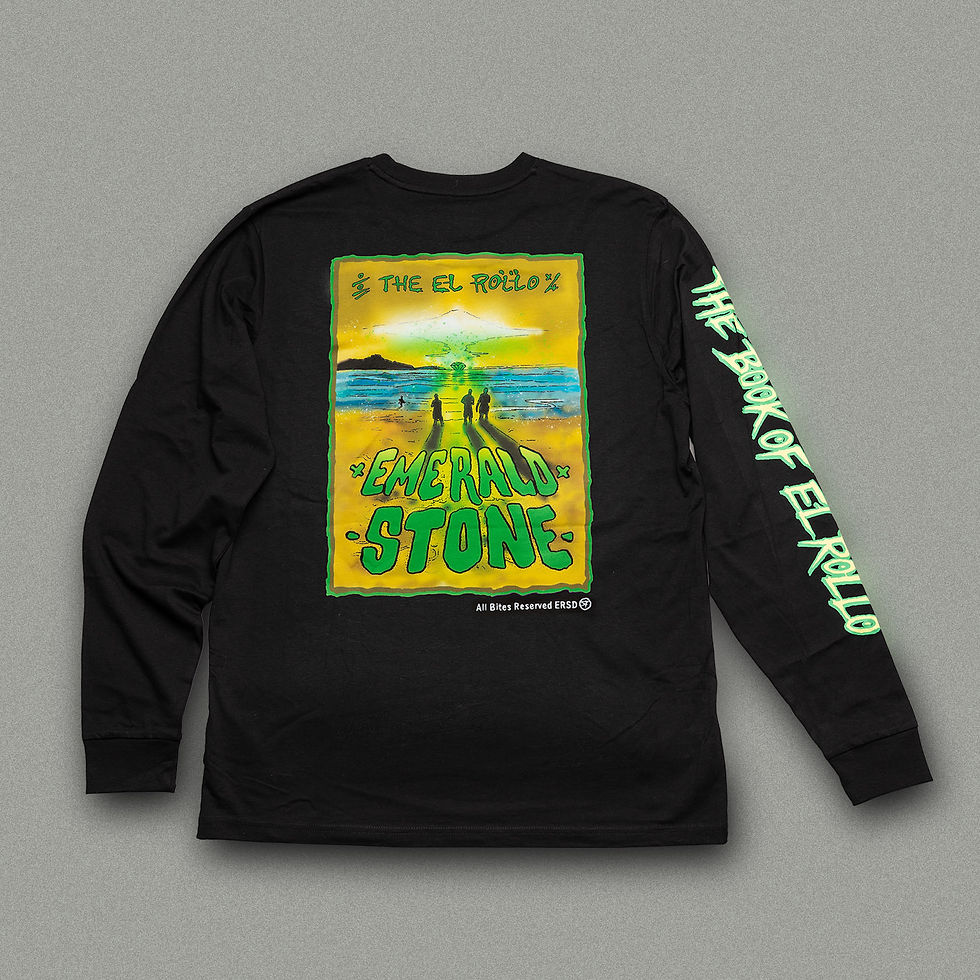 Thumbnail: THE BOOK OF EL ROLLO: CHAPTER 4 'EMERALD STONE' / LS T-SHIRT