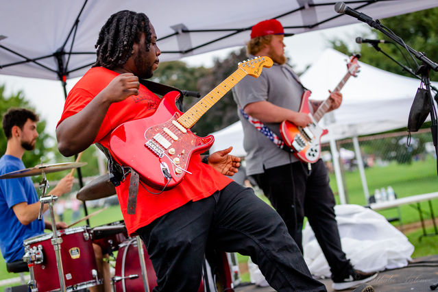 Saturday, August 28th, 2021 at @SmyrnaAtNight Main Stage with The Blues Reincarnation Project - Photo By Natalie A  (@nat.anto)