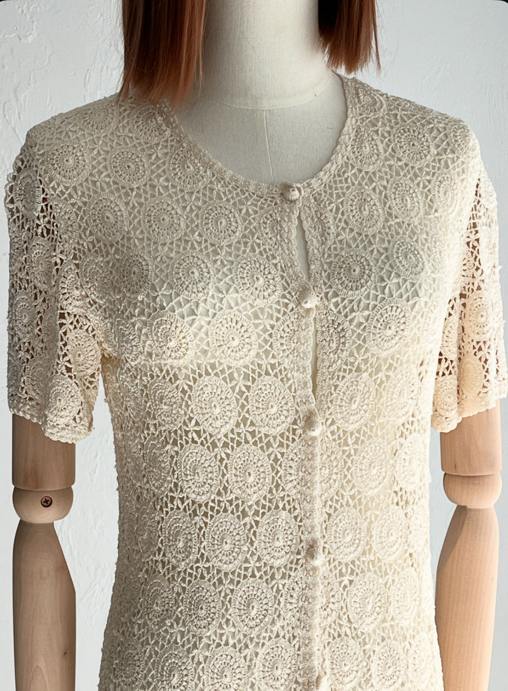 Vintage Crochet Blouse