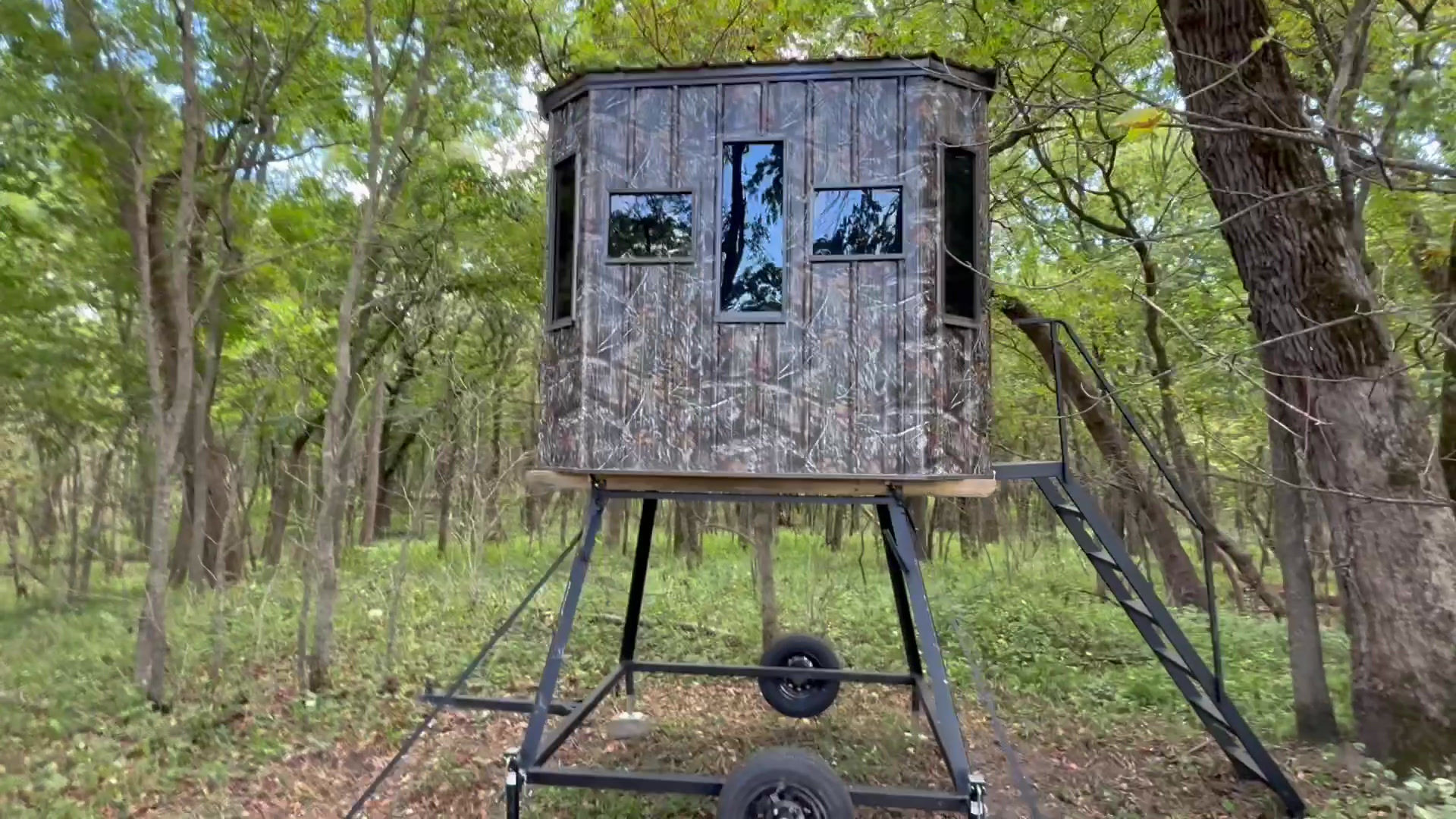 6x8 Big Daddy + 8' Elevated Trailer
