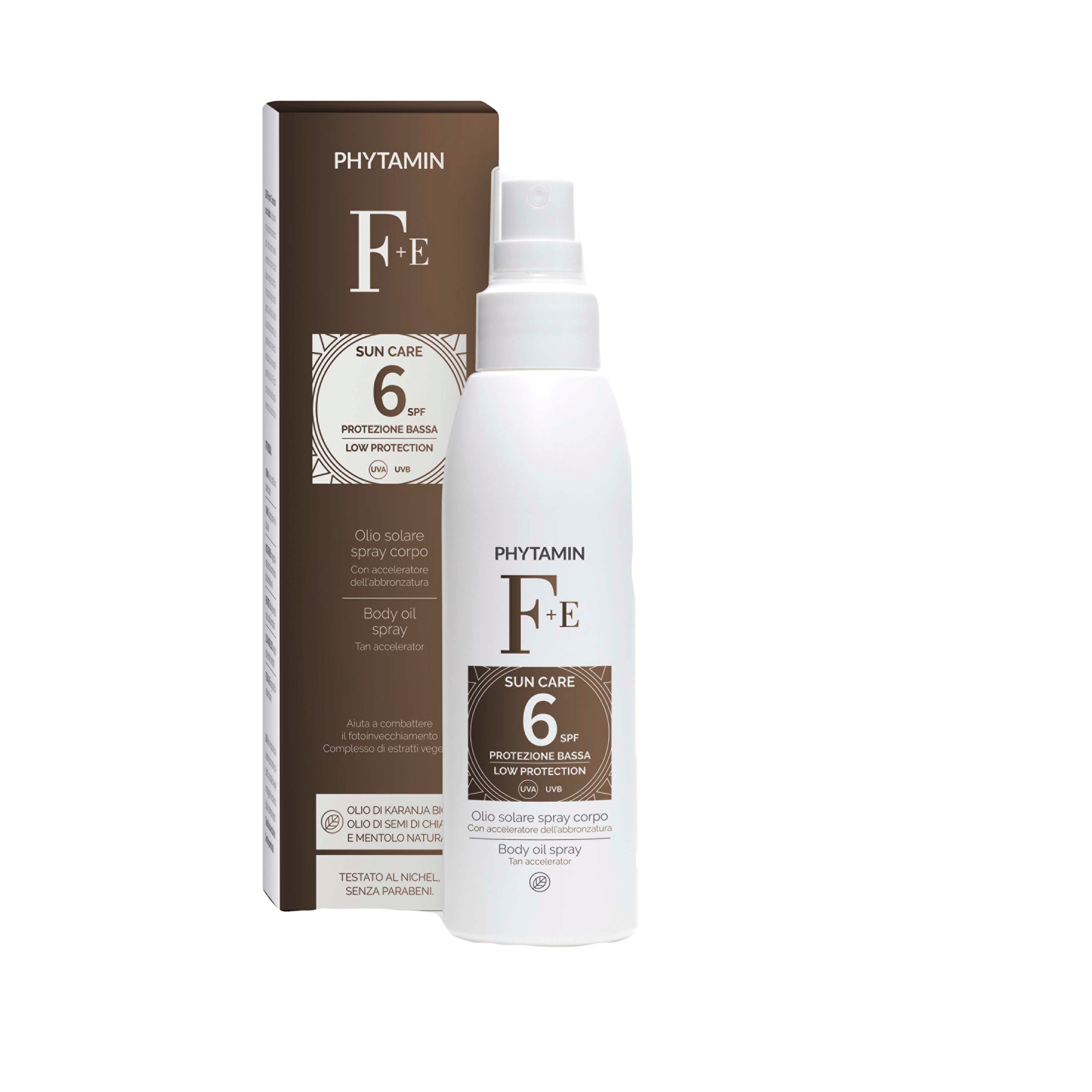 Aceite Solar Spray Cuerpo SPF6