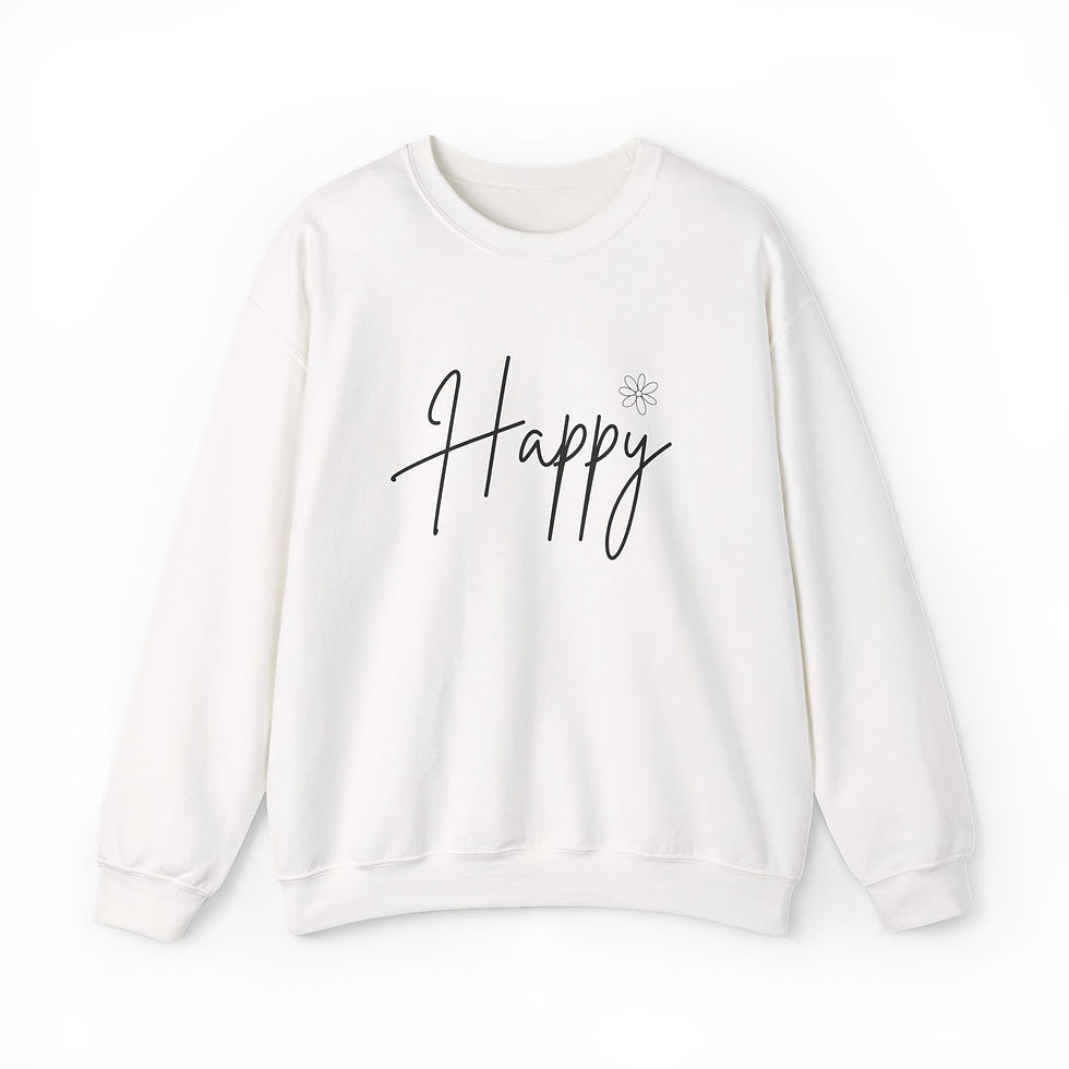 Thumbnail: Happy w Flower Sweatshirt