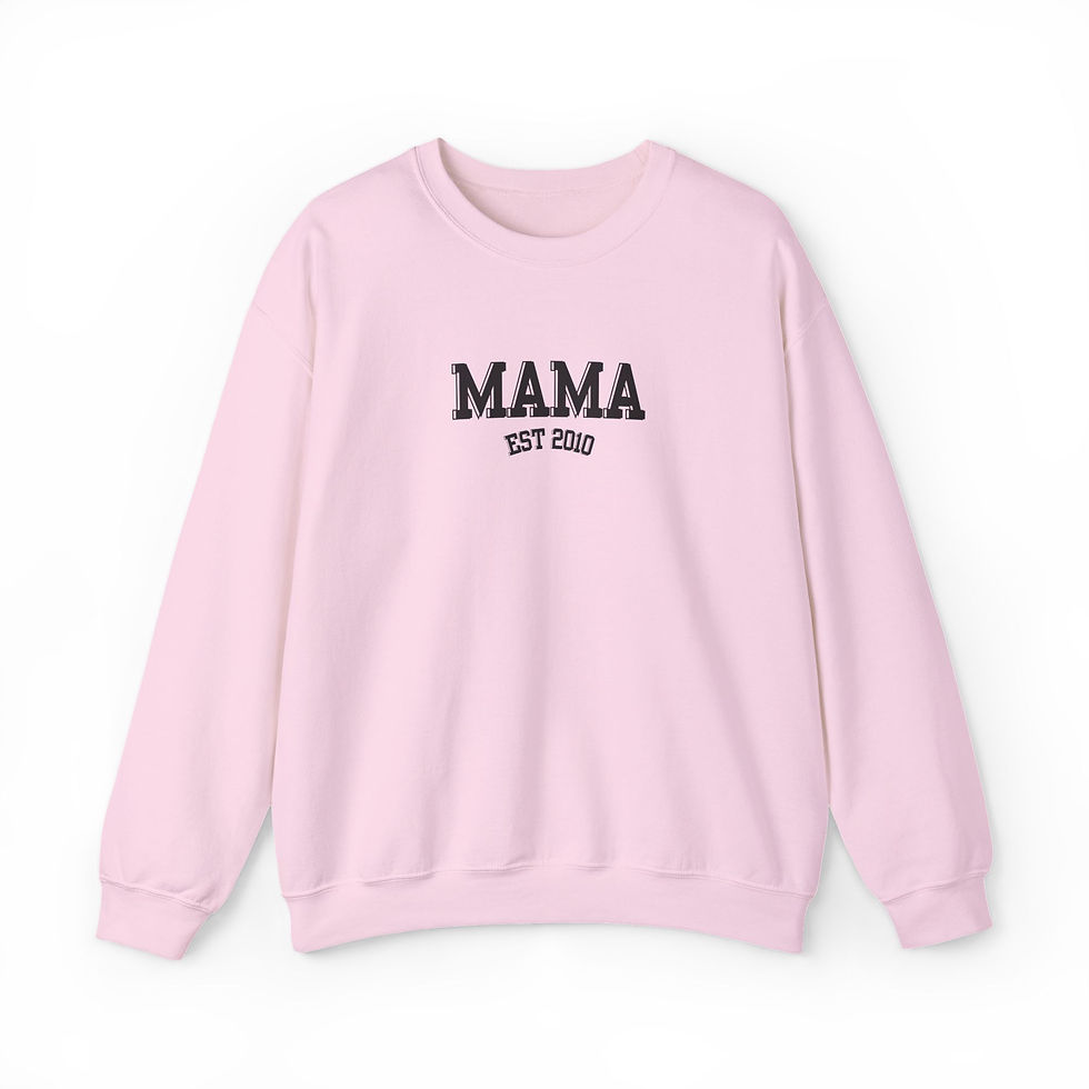 Thumbnail: Mama EST Date (Tell us your year) Sweatshirt