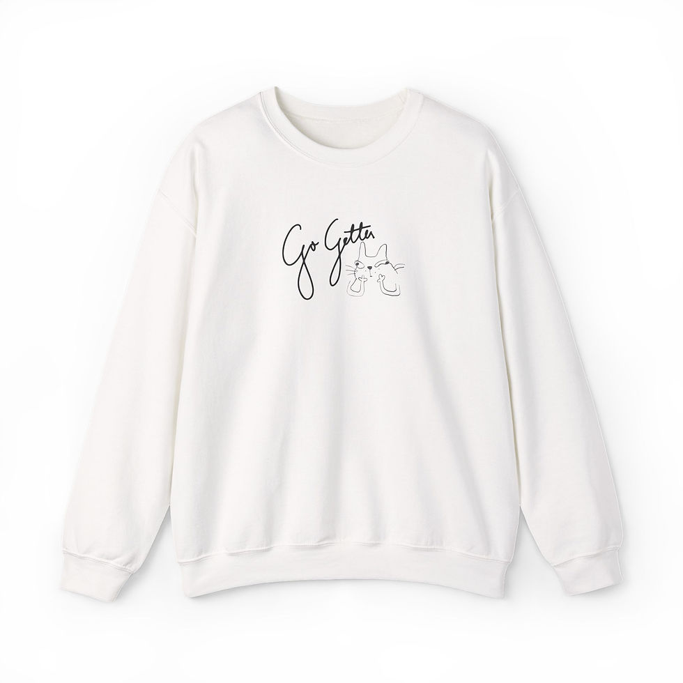 Thumbnail: Go Getter Cat Sweatshirt