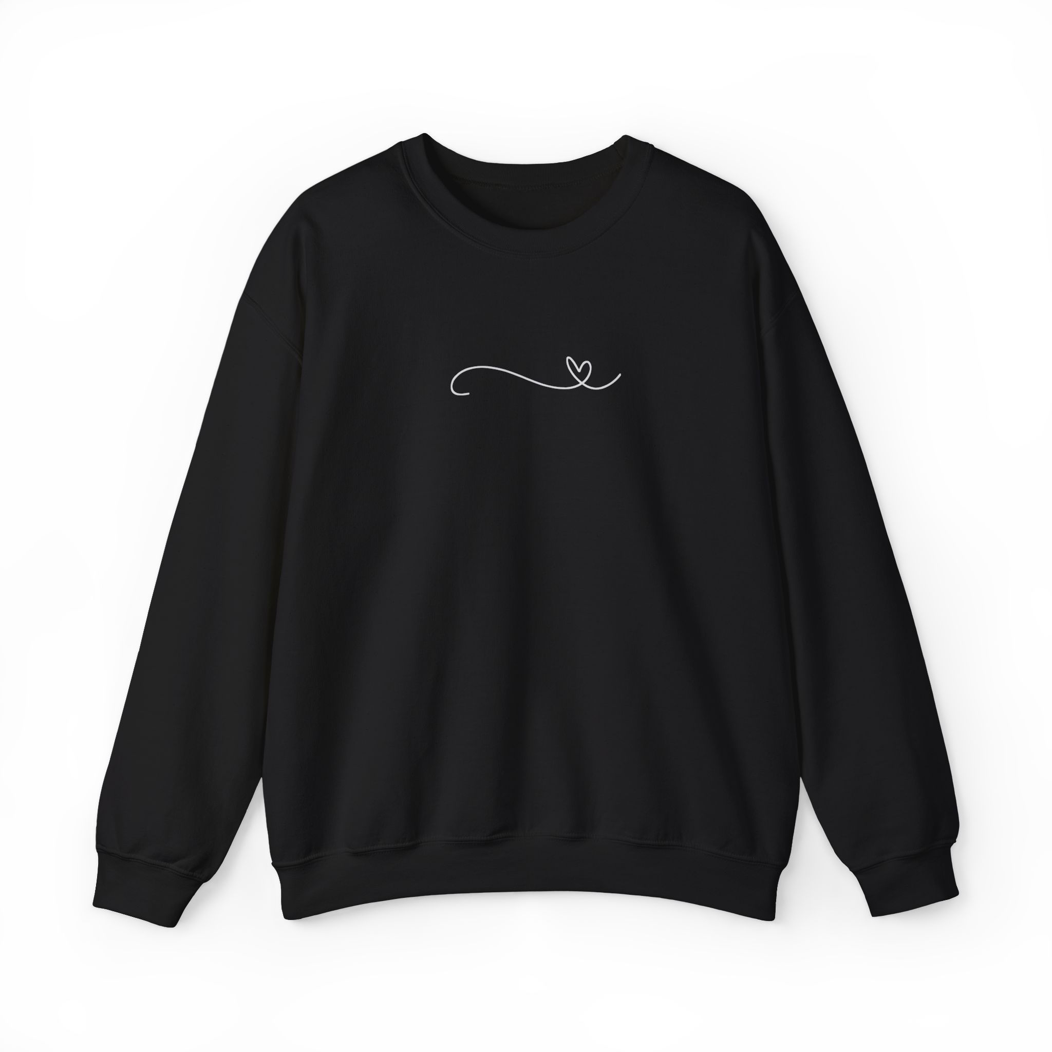 Squiggle Heart Sweatshirt