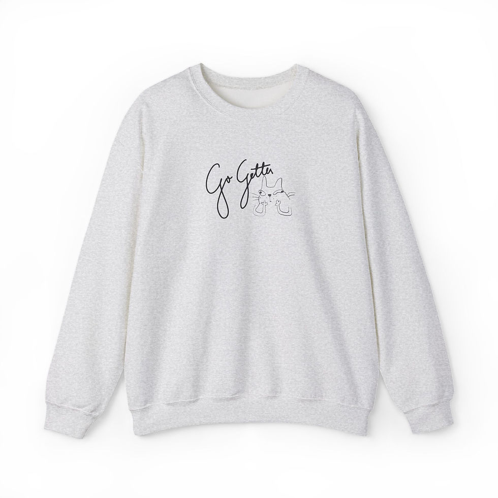 Thumbnail: Go Getter Cat Sweatshirt