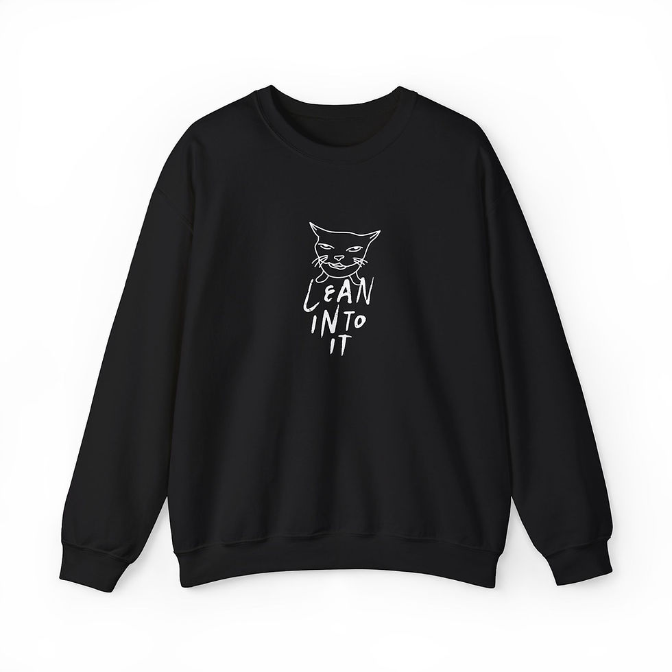 Thumbnail: Lean In To It Cat Sweatshirt