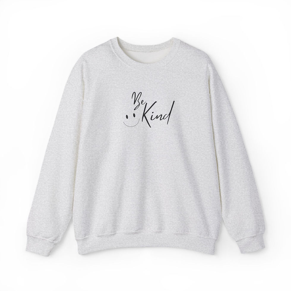 Thumbnail: Be Kind Smiley Face Sweatshirt