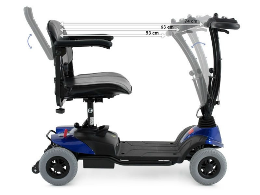 Miniature : Scooter électrique  pour mobilité réduite 4 roues