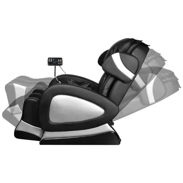 Miniature : Fauteuil de massage électrique Noir Cuir artificiel