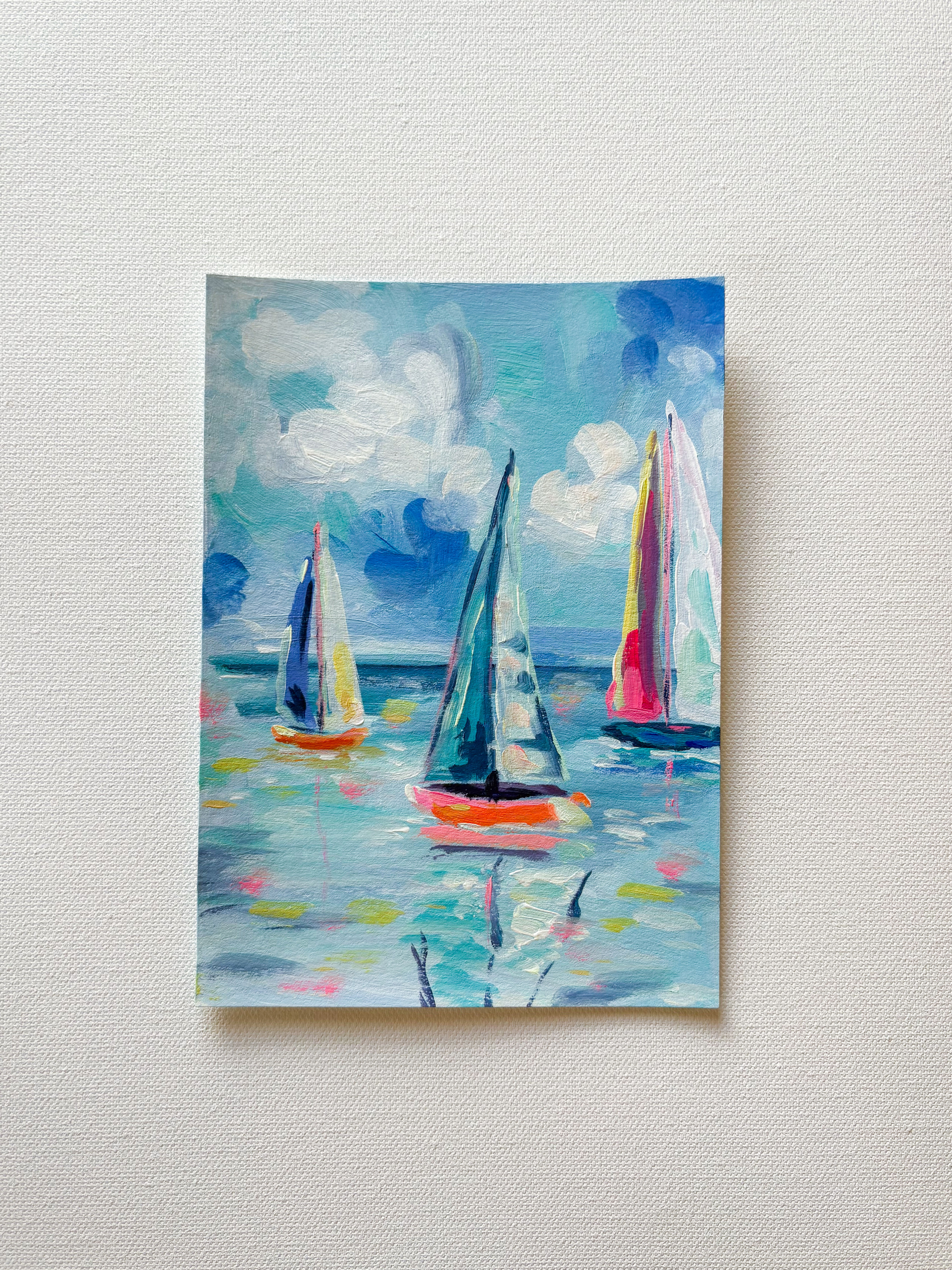 Come Sail Away Original Study