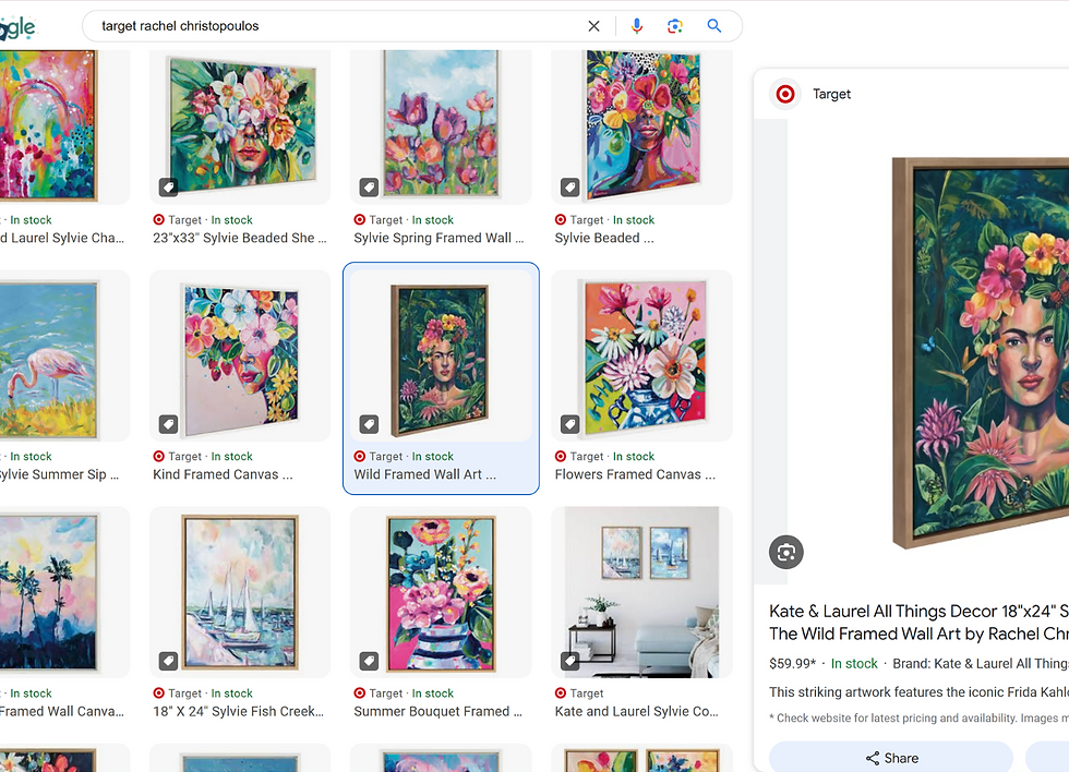 Rachel Christopoulos Licensed Artwork