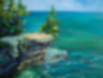 Thumbnail: Cave Point In Blue Print