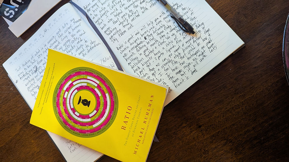 Chef Journal Entry