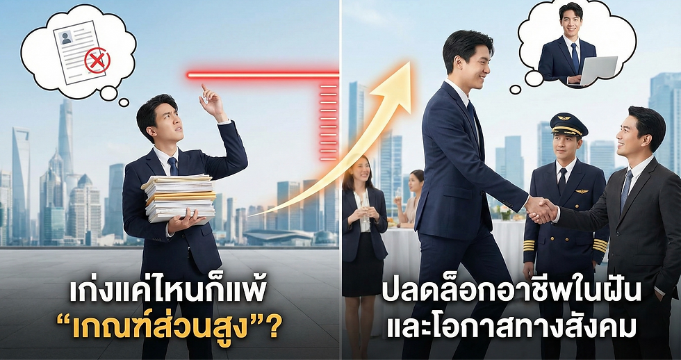 เก่งแค่ไหนก็แพ้ "เกณฑ์ส่วนสูง"?