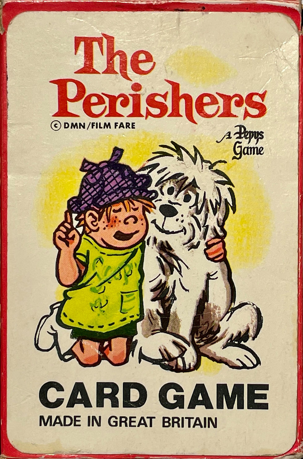 The Perishers Box Front With Title Card