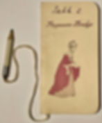 Progressive Whist - Table Score Card Front Cover