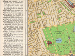 Chichesters Picture Map of London - Middle Row Panel 1: Kensington Gardens, Bayswater