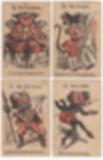 9. The Coachman, 10. The Footmen, 11. The Hall Porter, 12. Silver Stick.