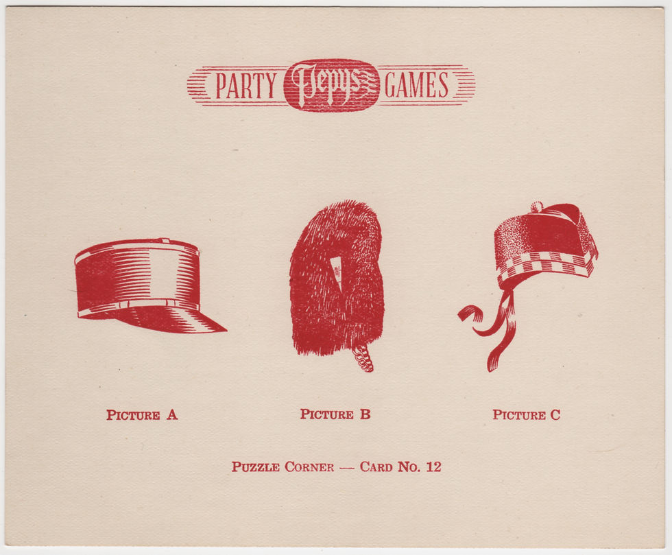 Puzzle Corner - Example Card No 12
