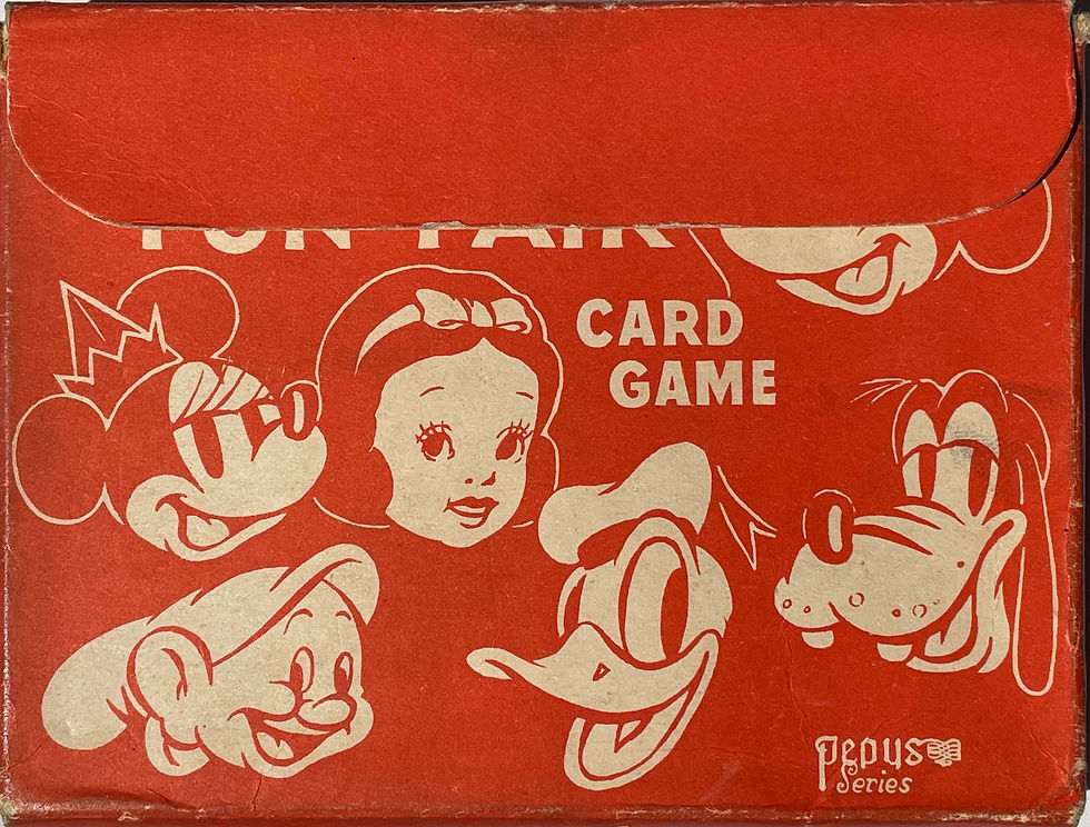 Mickey's Fun Fair ​- Red Box Back With Flap