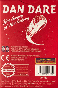 Ecotronic's reissue of Dan Dare 2009 - Box Back
