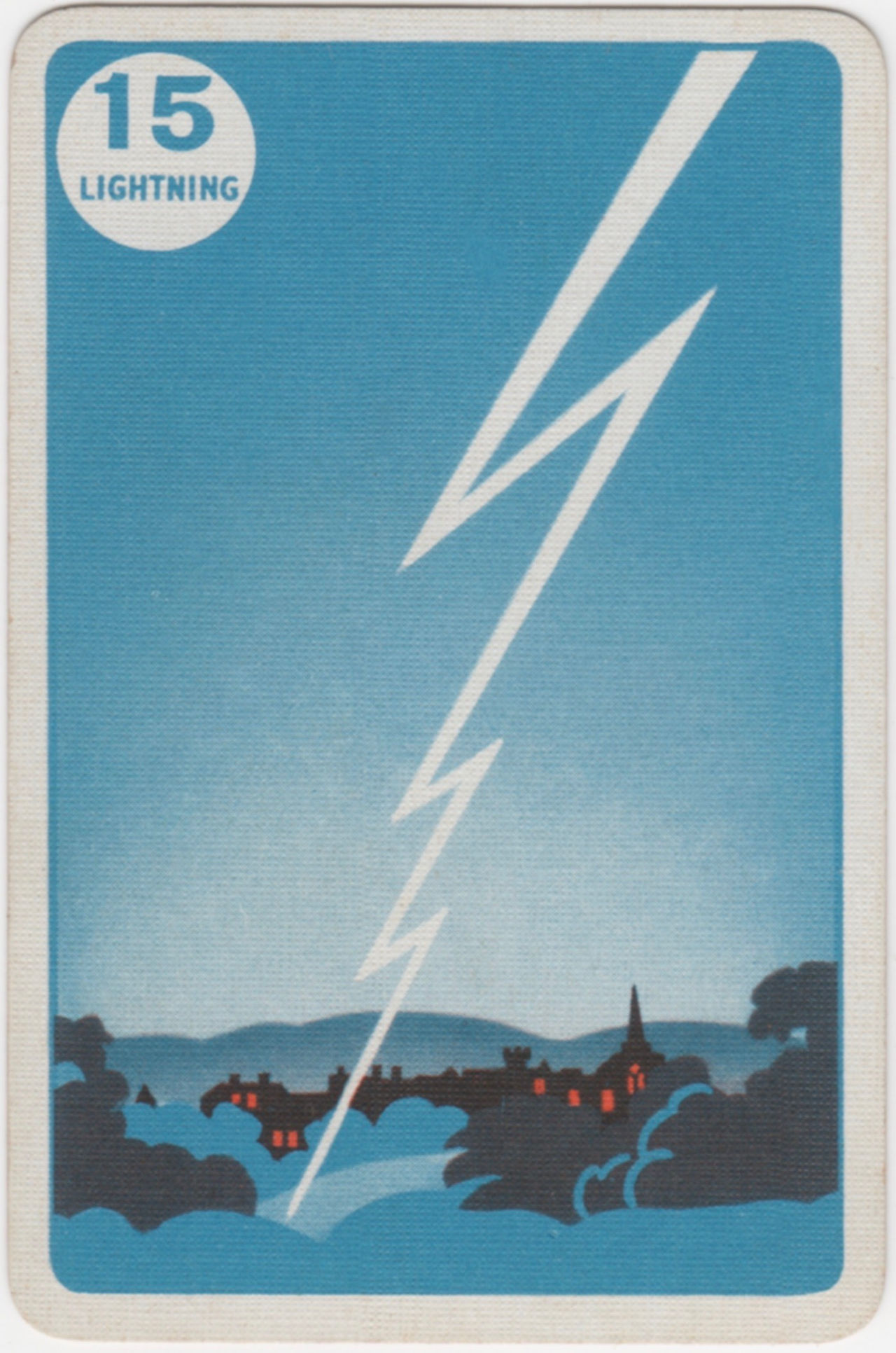 Lightning Card 1st Edition