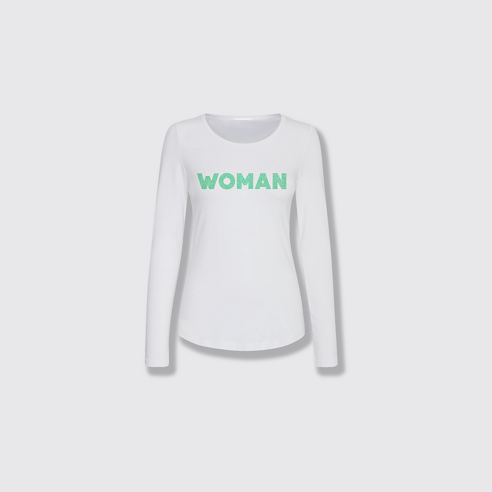 Thumbnail: WOMAN white long sleeve tee
