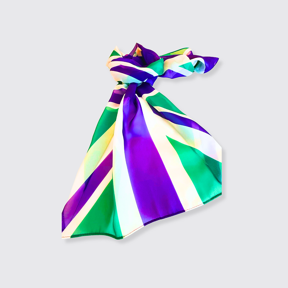 Suffragette Union chiffon scarf