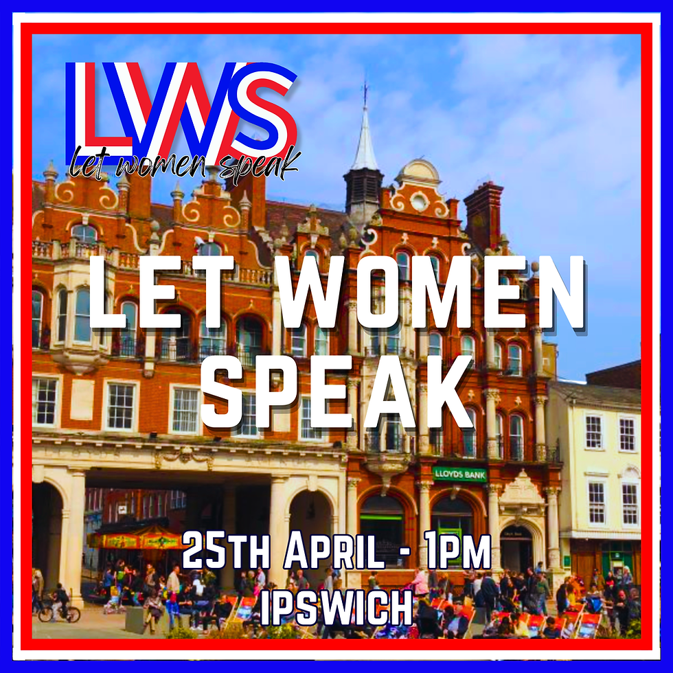 Let Women Speak - Ipswich