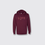 Miniatura: Love burgundy hoodie