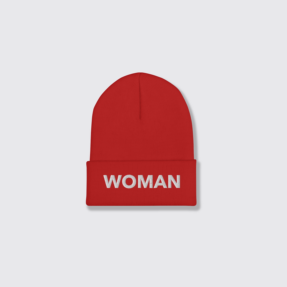 Thumbnail: woman beanie - white