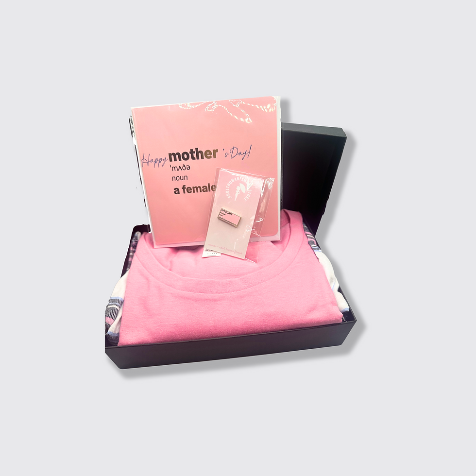 Mother's Day cotton pyjama gift set