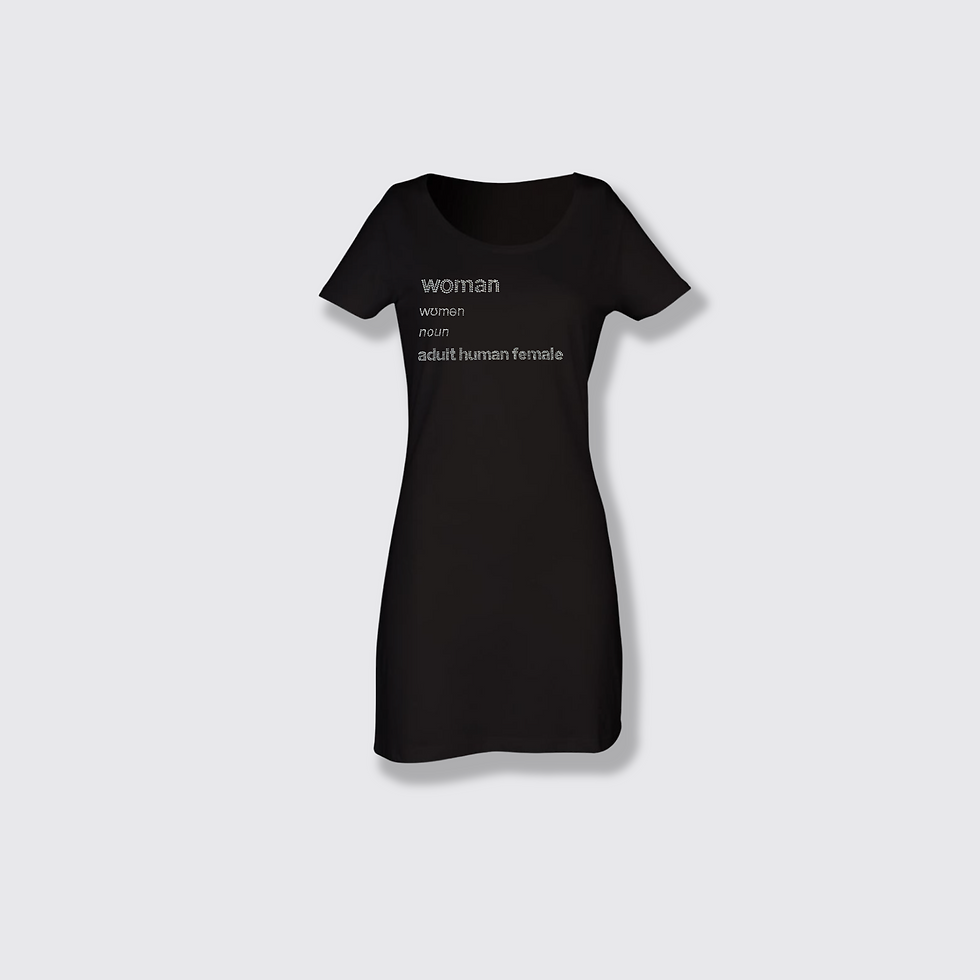 Thumbnail: black mini t-shirt dress (special edition)