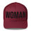 Thumbnail: WOMAN Trucker Cap (black thread)